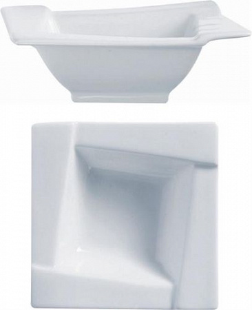 Салатник 70 мл. 100*100 мм. квадр. Эпитайзер /6/24/