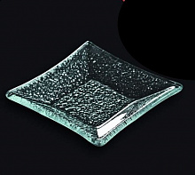 Салатник 90*90 мм. прозр. стекло 3D /60/