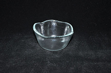 Салатник d= 90 мм. прозр. стекло 3D /30/