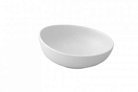 Салатник d=160 мм. 440 мл. с приподнятым краем, ассиметричное Коуп /8/