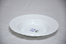 Тарелка d=240 мм. глубокая 500 мл. Трианон /6/36/