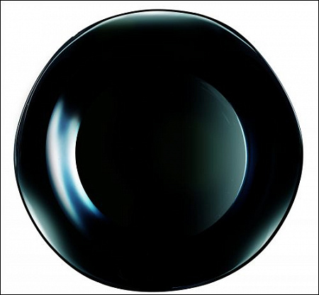 Тарелка d=270 мм. черная Волар /6/ Р