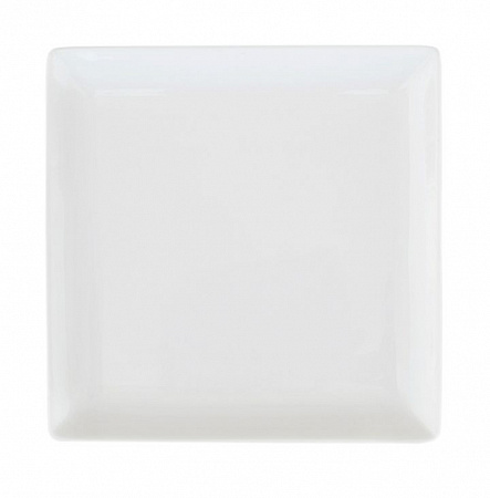 Тарелка 21 на 21 сантиметр с приподнятым краем Джульет 11021