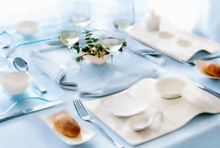 Тарелка прямоуг. 330*220 мм. Эпитайзер /6/12/