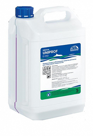 Средство моющее для мойки всех водостойких поверхностей 5л. Dolphin Imnova UniProf /3/ ph 8