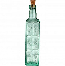 Бутылка для масла и уксуса 0,5 л. с пробкой /12/