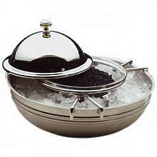 Икорница с емк. для льда и крышкой APS