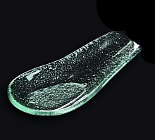 Ложка для комплимента 6,5*13,5 см. прозр. стекло 3D /60/