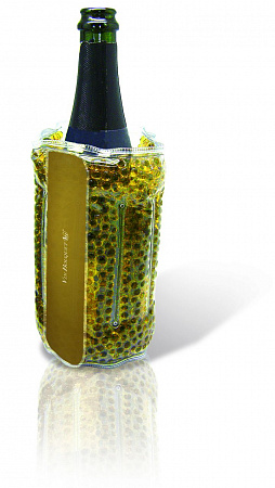 Охладитель для бутылок золотистый VB /12/