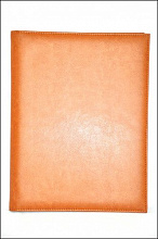 Папка-меню 32,5*24 квинель-шелк бежевая съемные файлы