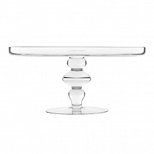 Подставка для торта d=19 см. на ножке без крышки Инсием /1/