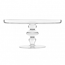 Подставка для торта d=28 см. на ножке без крышки Инсием /1/