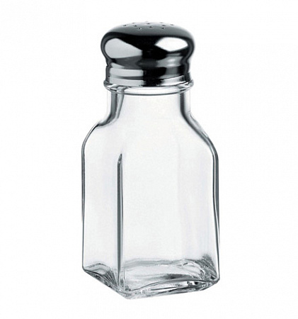 Солонка/перечница V=100 мл. с мет. кр. Бейзик Б /1053879/
