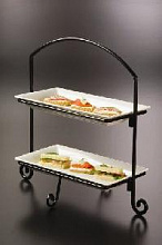 Стойка 2-х уров.для прямоуг.тарел.29,2*49,8*h46,7