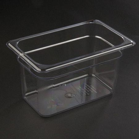 Гастроемкость 1/4 150мм поликарбонат прозрачный