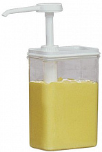 Дозатор с емкостью 1,25 л. 13*7,5*27 см. пластик APS