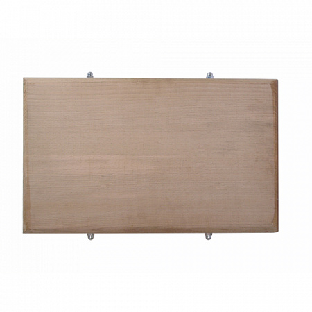 Доска разделочная бук 60*30*4,2см промасленная с металлическими стяжками