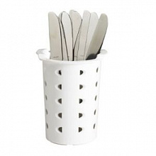 Емкость для столовых приборов (стакан) белая /12/ Cambro