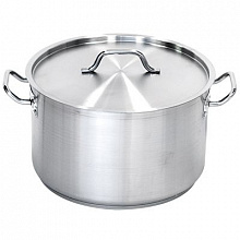 Кастрюля  1,9л 16*10см нержавеющая сталь с крышкой 