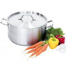 Кастрюля 3,3л 20*10,5см нержавеющая сталь с крышкой