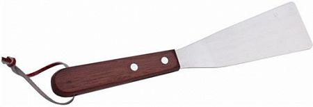 Лопатка L= 9 см изогнутая дерев. ручка