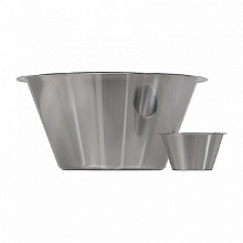 Миска коническая 14,0л (d410xh210мм), нерж. Linden