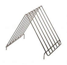 Подставка для досок на 6 шт нерж. 30*28*26,3 см.Tellier