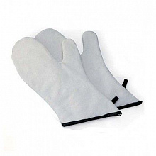 Рукавицы термостойкие с 1-м выделен. пальцем, кожа (1 пара)