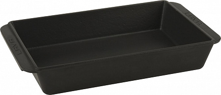 Сковорода 21*33 см. чугун, чёрная LAVA