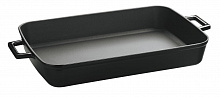 Сковорода 26*40 см. чугун, чёрная LAVA