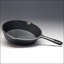 Сковорода d=26,5 см. чугун. с ручкой  (НЕ72)/4/