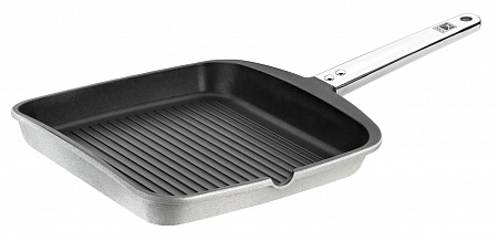 Сковорода-гриль 28*28 см. квадратн. (индукция) Efficient Proff Pinti (291428)
