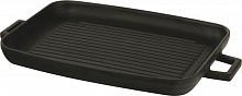 Сковорода-гриль 31*42 см. чугун, черная"ECO" LAVA