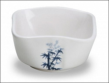 Миска квадратная 8,7*8,7 см. h=5 см. 150 мл. "Голубой бамбук"