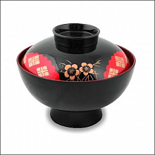 Миска с крышкой 200мл в.10см д.11,5см