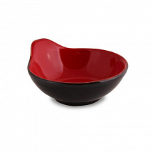 Миска тонсуи d=11 см. 175 мл. Киото Блэк энд Рэд /6/