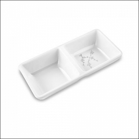 Подсоусник двойной 14,8*7,2см "Японская слива"