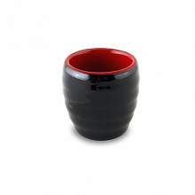 Рюмка для саке  30 мл. Киото Блэк энд Рэд /12/