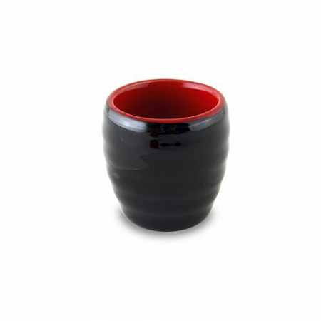 Рюмка для саке  30 мл. Киото Блэк энд Рэд /12/