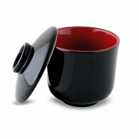 Супница  d=8,5см, 200 мл.,в.10см Киото Блэк энд Рэд /4/