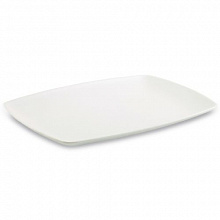 Тарелка прямоугольная 31,4*21,5*2,8 см. "Белый"