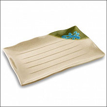 Тарелка прямоугольная 34*23 см. "Удача"