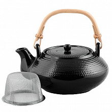 Чайник 650 мл. с ситом Киото Блэк /1/