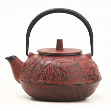 Чайник чугунный вишневый 600мл