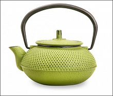 Чайник чугунный зеленый 550мл