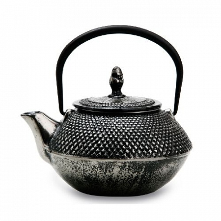 Чайник чугунный серебряный 450мл