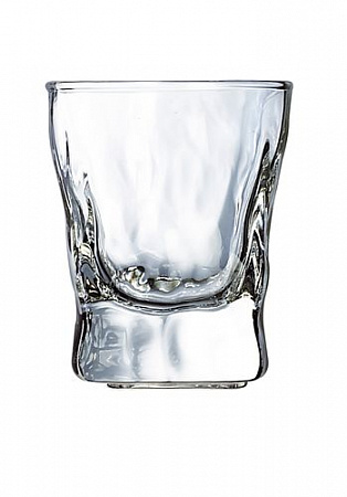 Стопка  60 мл. d=52, h=61 мм c силикон. встав. на дне Трек  /6/24/