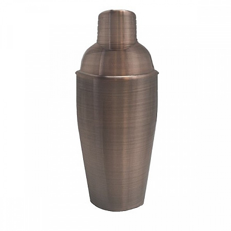 Шейкер 0,7 л. нерж. с покрытием под медь /12/