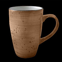 Кружка 280 мл, корич.,