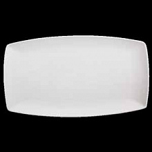 BISTRO CURVE WHITE - Rectangular platter 35x19,5 cm